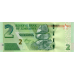 P99 Zimbabwe - 2 Dollars (2016) (with Text "BOND NOTE")